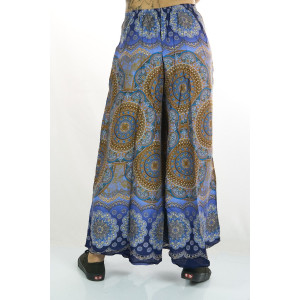 Παντελόνα Καμπάνα Mandala Light Blue