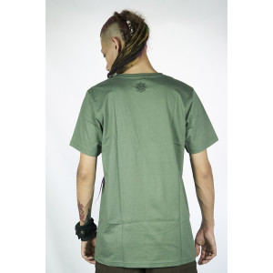 T-Shirt Mandala Dark Dharma Χακί