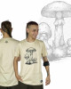 T-Shirt Mandala Amanita Μπεζ
