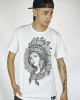 T-Shirt Mandala Aztec Woman Άσπρο
