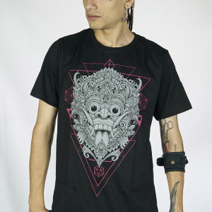 T-Shirt Mandala Bangkung Μαύρο 