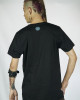 T-Shirt Mandala Crystal Portal Μαύρο