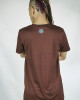 T-Shirt Mandala Crystal Portal Καφέ