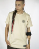 T-Shirt Mandala Laughing Barong Μπεζ