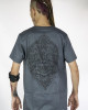 T-Shirt Mandala Laughing Barong Γκρι   