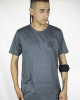 T-Shirt Mandala Laughing Barong Γκρι   