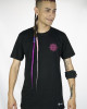 T-Shirt Mandala Laughing Barong Μαύρο Μωβ