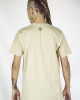 T-Shirt Mandala Skull Shroom Μπεζ