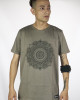 T-Shirt Mandala Violent Relaxation Ανοιχτό Καφέ