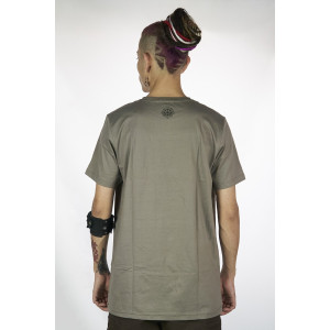 T-Shirt Mandala Violent Relaxation Ανοιχτό Καφέ