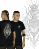 T-Shirt Mandala Wasp Μαύρο