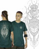 T-Shirt Mandala Wasp Σκούρο Πράσινο