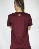 T-Shirt Mandala Yantra Μπορντό