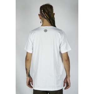 T-Shirt Mandala Yantra Άσπρο