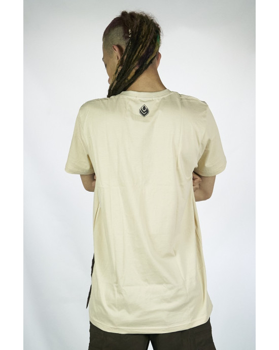 T-Shirt Seven Virtues Wayang Μπεζ
