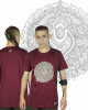T-Shirt Seven Virtues Wayang Μπορντώ