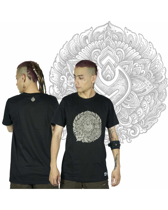 T-Shirt Seven Virtues Wayang Μαύρο 