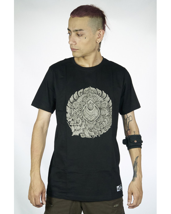 T-Shirt Seven Virtues Wayang Μαύρο 