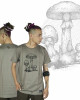 T-Shirt Mandala Amanita Ανοιχτό Καφέ