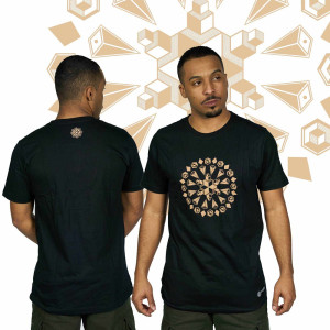 T-Shirt Mandala Big Bang Μαύρο