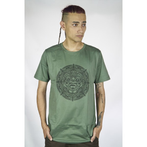 T-Shirt Mandala Boma Χακί