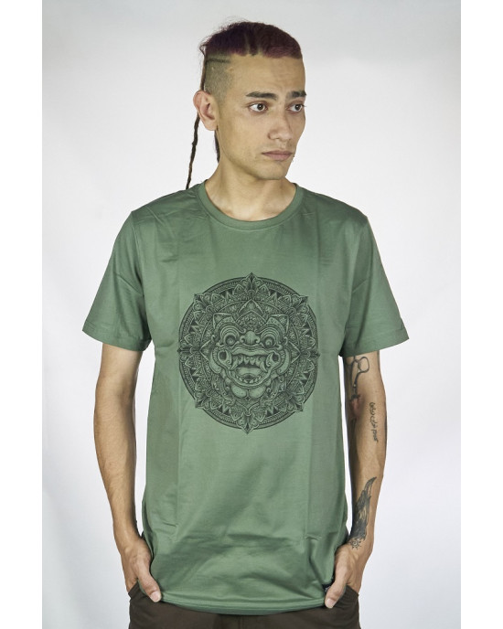 T-Shirt Mandala Boma Χακί
