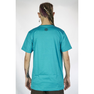 T-Shirt Mandala Boma Τιρκουάζ