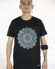 T-Shirt Mandala Violent Relaxation Μαύρο