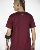 T-Shirt Mandala Violent Relaxation Μπορντό