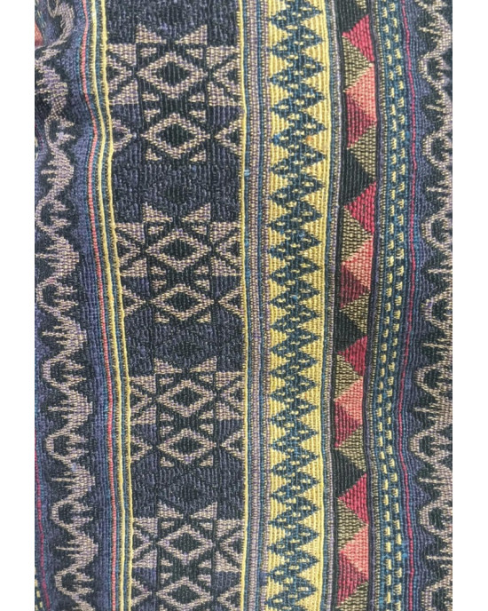 Σακίδιο Roll Top Ethnic Χακί-Μπλε Σακίδιο Roll Top Ethnic Χακί-Μπλε