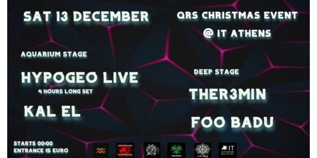 Hypogeo QRS Christmas Event ❋ Support by Mandala Clothing