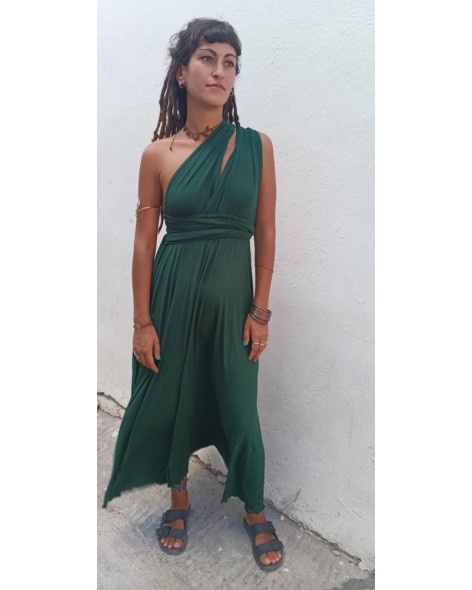 Πράσινο Πολυμορφικό Φόρεμα "Daphne" Πράσινο Πολυμορφικό Φόρεμα "Daphne"