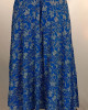 Φούστα Maxi Indigo Blue Floral