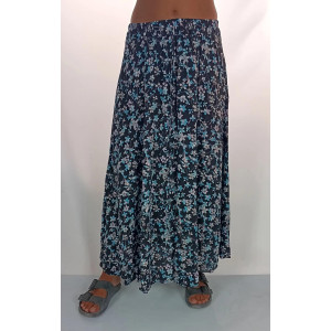 Φούστα Maxi Midnight Blossom Floral