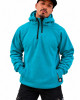 Mandala Half-Zip Hoodie – Τιρκουάζ