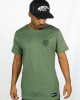 T-Shirt Mandala Ascension Grid Χακί