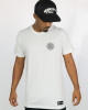 T-Shirt Mandala Ascension Grid Λευκό