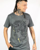 T-shirt Mandala Barong Beauty Σκούρο Γκρι