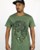 T-shirt Mandala Barong Beauty Χακί