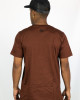 T-Shirt Mandala Eye of Dharma Καφέ