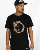T-shirt Mandala Forest Ritual Μαύρο