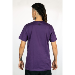 T-Shirt Mandala Forest Ritual Μωβ