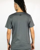 T-Shirt Mandala Hypnotic Aqua Γκρι