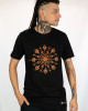 T-Shirt Mandala Lotus Harmony Μαύρο