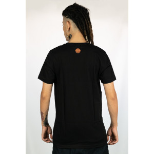 T-Shirt Mandala Lotus Harmony Μαύρο