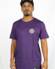 T-shirt Mandala Lotus Vision Μωβ