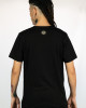 T-shirt Mandala Psybug Shroom Fusion Μαύρο