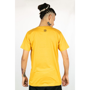 T-shirt Mandala Radiance Κίτρινο