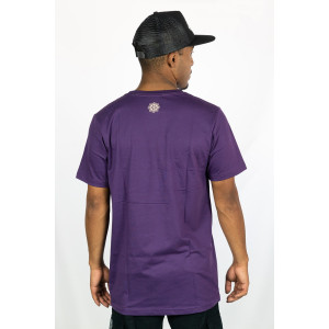 T-shirt Mandala Radiance Μωβ