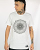 T-shirt Mandala Radiance Λευκό